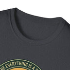 Camping Coffee Bear Chaos Unit T-Shirt | Campfire Woods Graphic