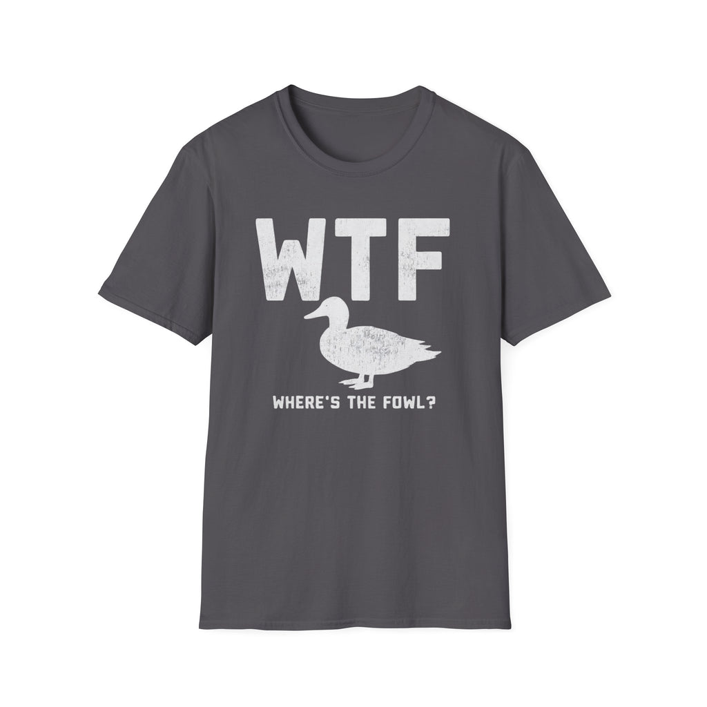 WTF Goose T-Shirt | Goose Illustration, Humorous Animal Tee