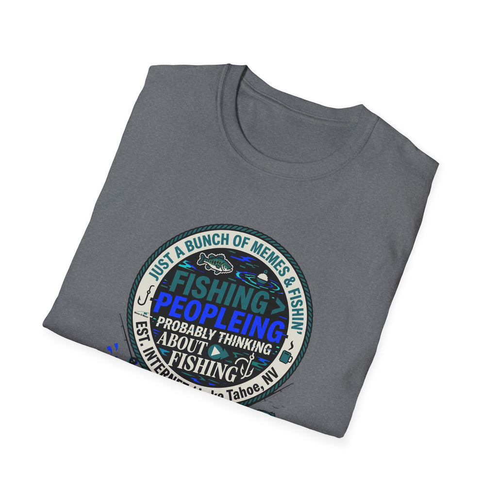 Fishing Peopleleing Probably Thinking About Fishing T-Shirt | Fishing Graphic Tee