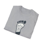 Leave No Trace footprint T-Shirt | Hiking mountain print