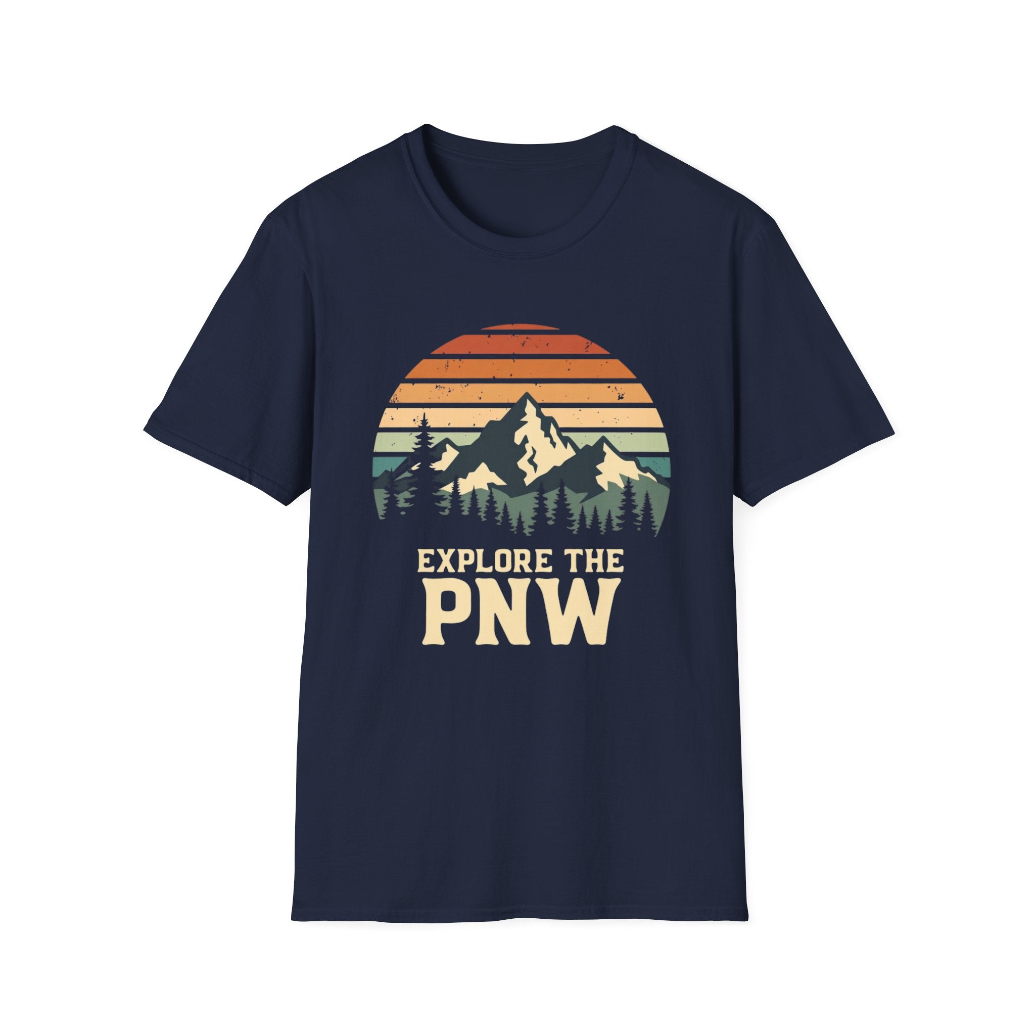 Explore the PNW T-Shirt | Mountain Sunset, Camping, Northwest Adventure