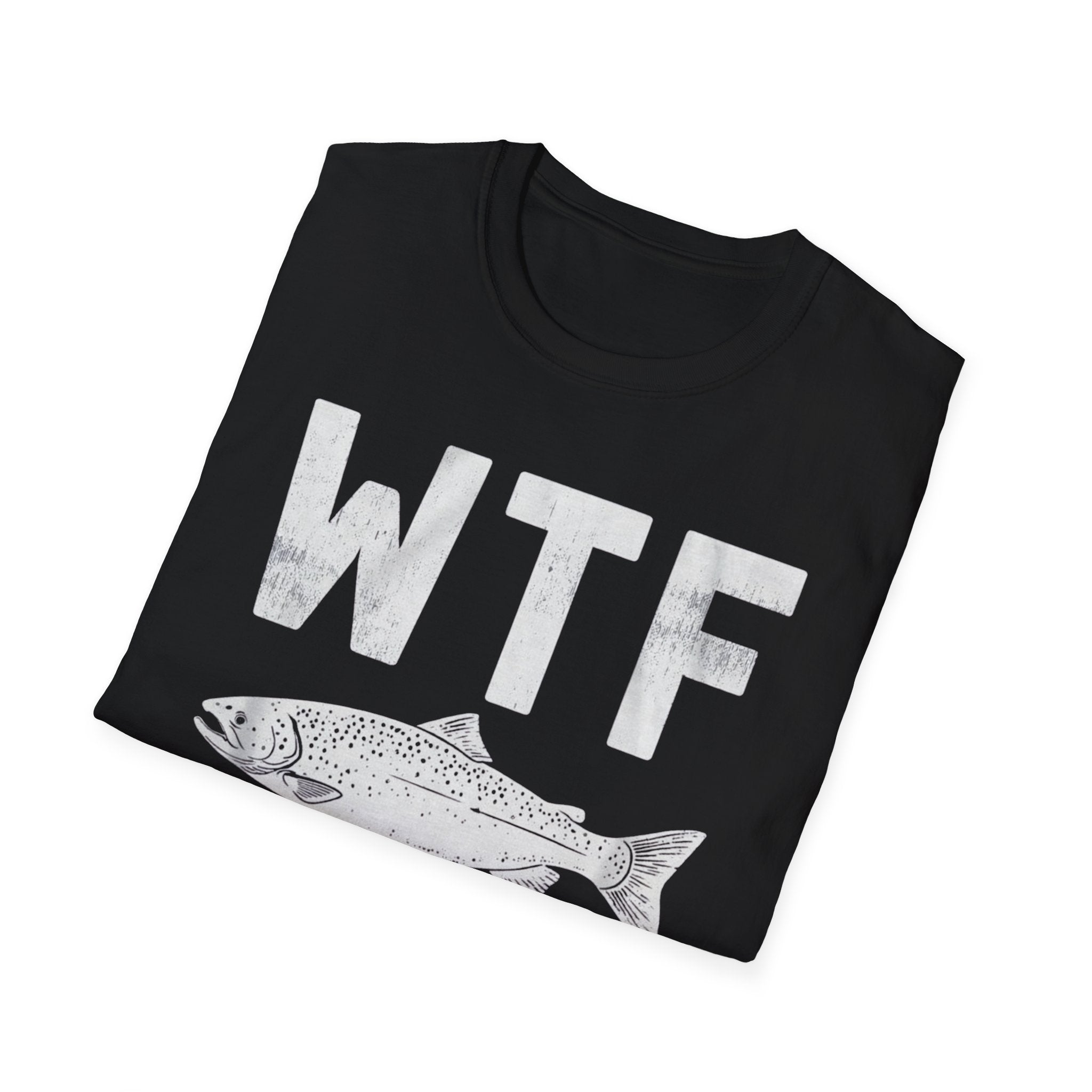 WTF Where's The Fish T-Shirt | Fishing Humor Tee