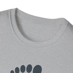 Leave No Trace footprint T-Shirt | Hiking mountain print
