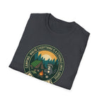 Camping Coffee Bear Chaos Unit T-Shirt | Campfire Woods Graphic