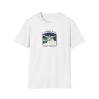 Camped Here Close Enough | T-Shirt, Canoe Lake Camping Graphic