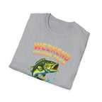 Weekend Fishing Crew T-Shirt | Bass Fish Illustration, Angler Tee