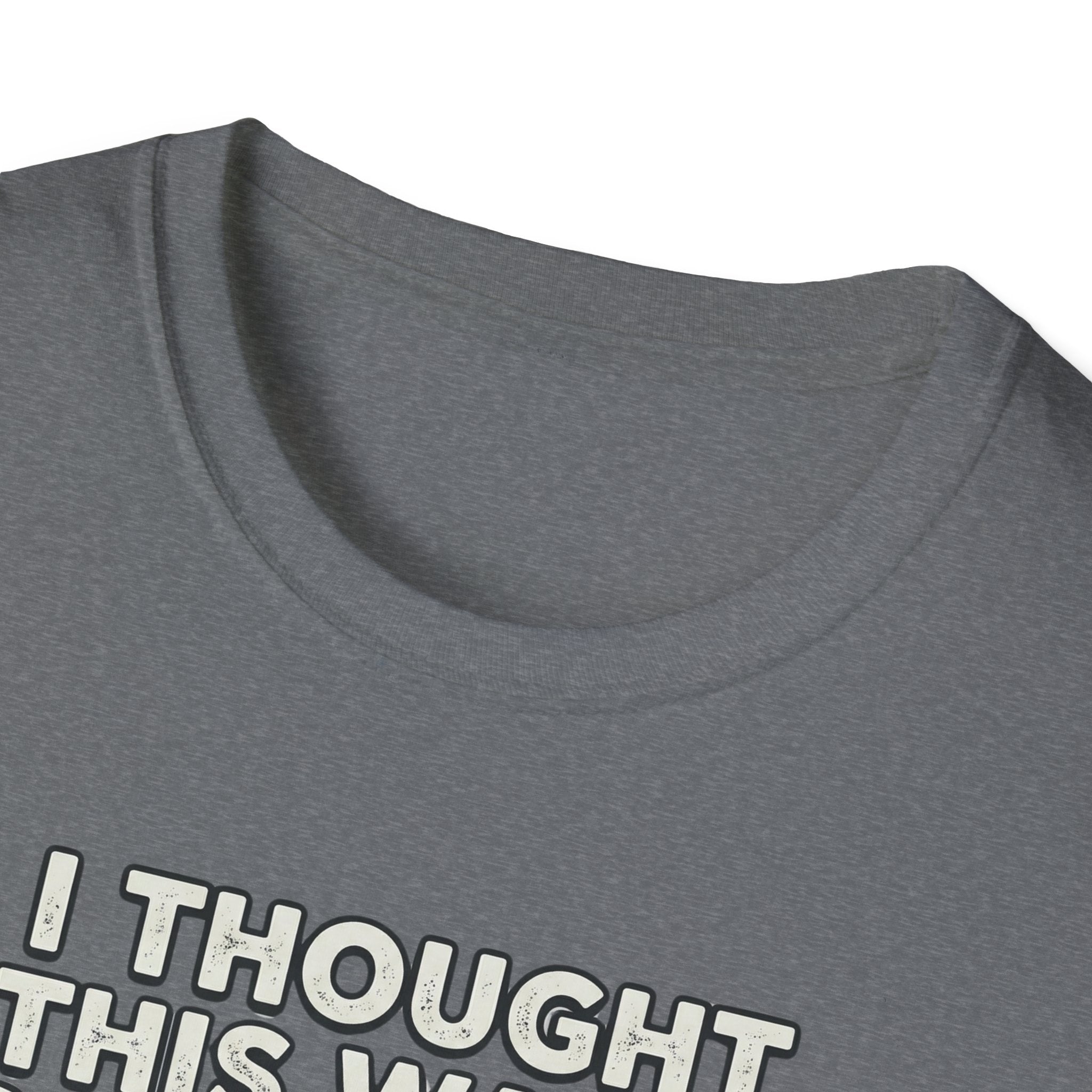 I Thought This Was a Short Hike T-Shirt | Hiking Backpacker Graphic Tee