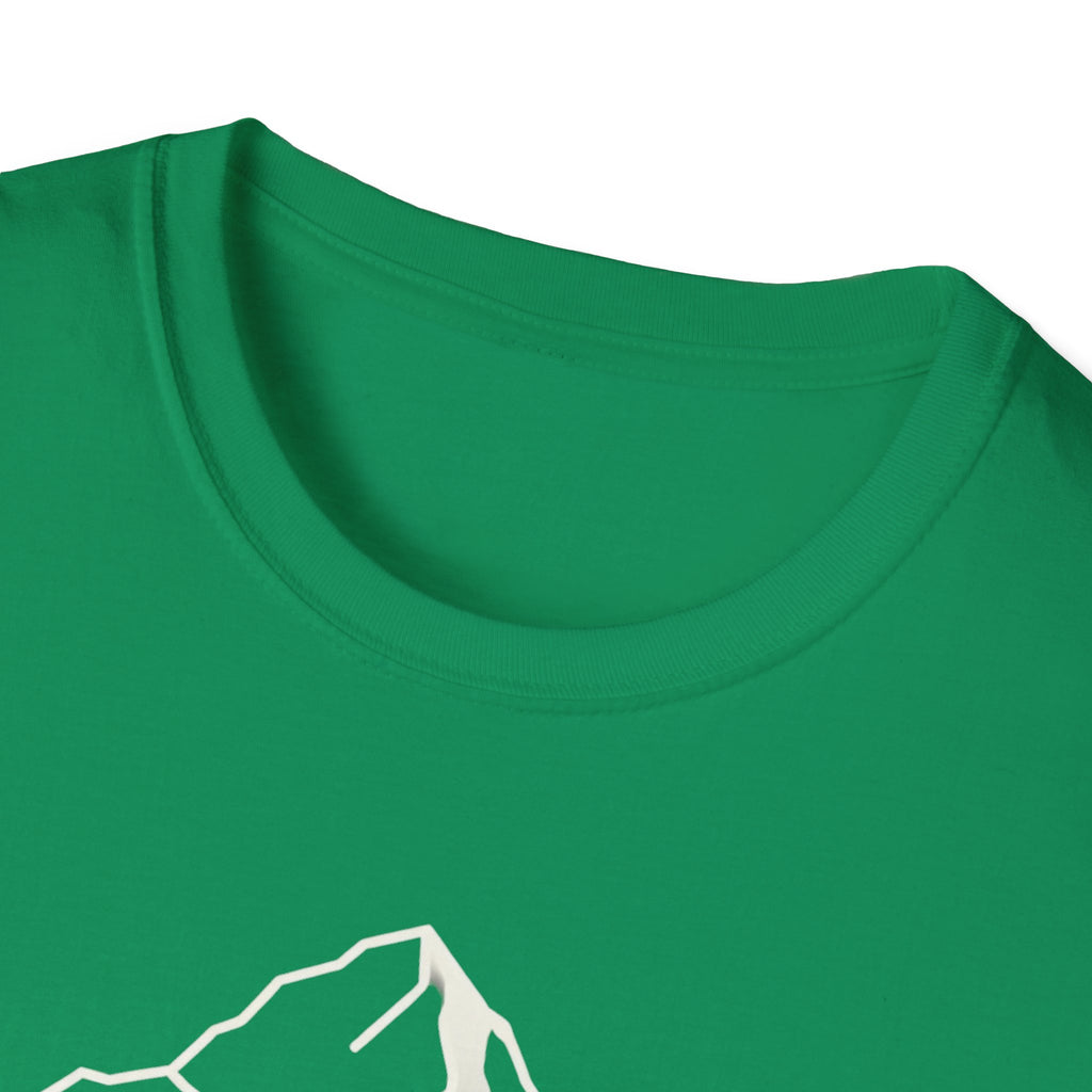 Minimal Olive Branch T-Shirt | Small Chest Graphic, Botanical Tee