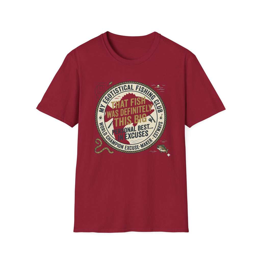 That Fish Was Definitely This Big T-Shirt | Fishing Humor Tee