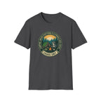 Camping Coffee Bear Chaos Unit T-Shirt | Campfire Woods Graphic