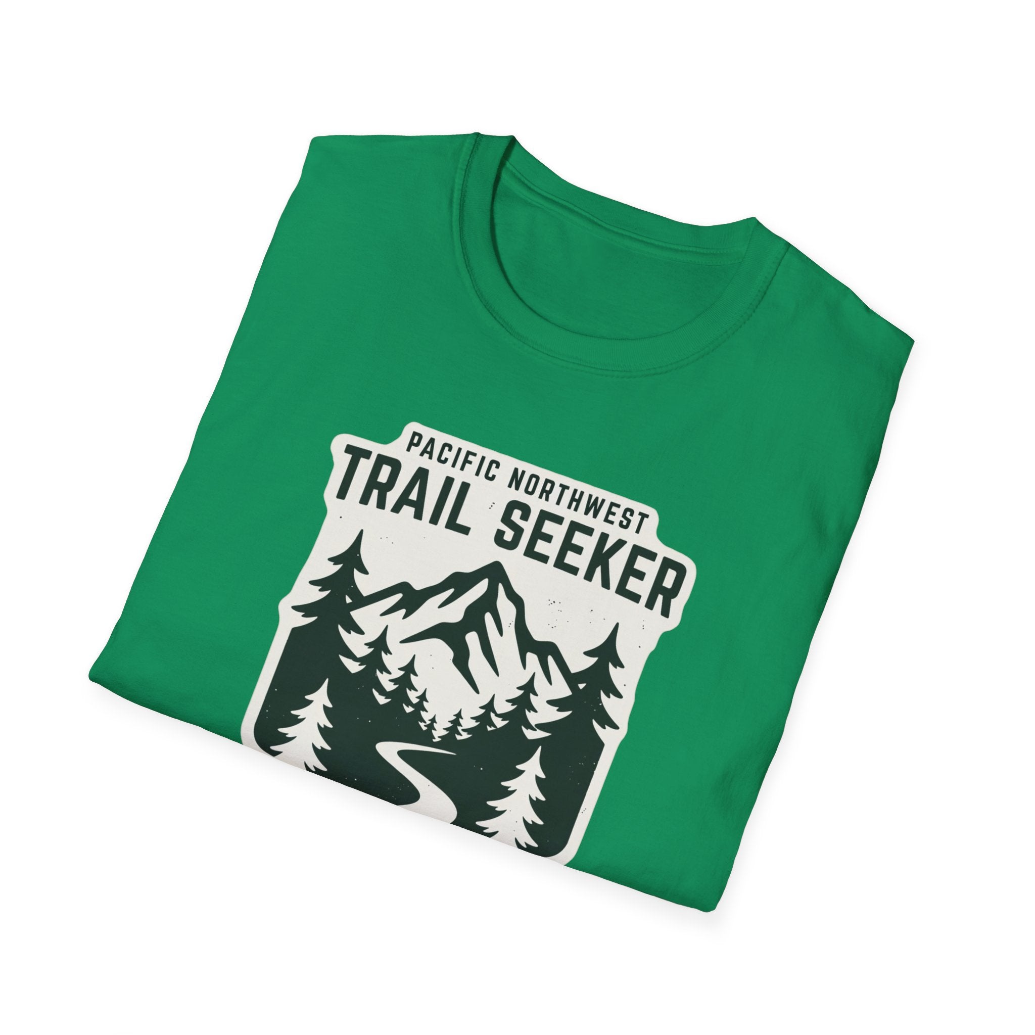 Trail Seeker Mountain Design T-Shirt | Pacific Northwest Hiking Shirt