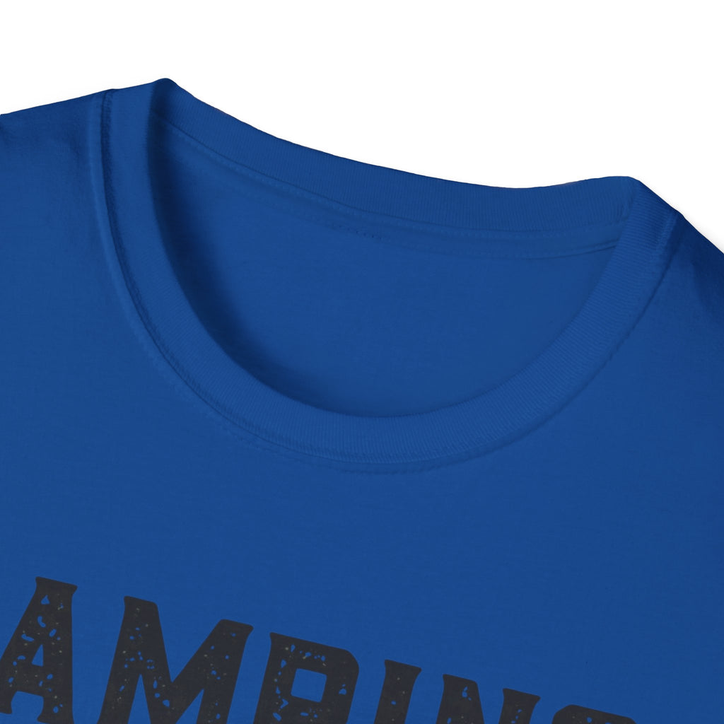 Camping Without Beer T-Shirt | Camping Saying, Beer Can Graphic