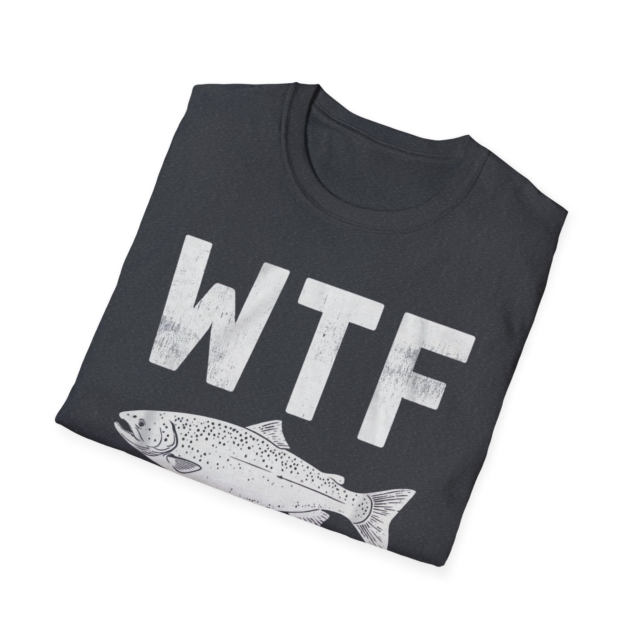 WTF Where's The Fish T-Shirt | Fishing Humor Tee