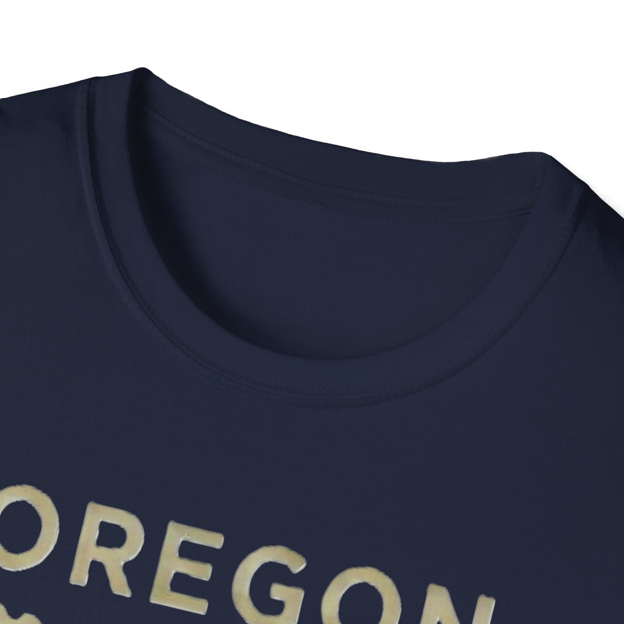Oregon waterfall state map T-Shirt | River, Pines, Nature