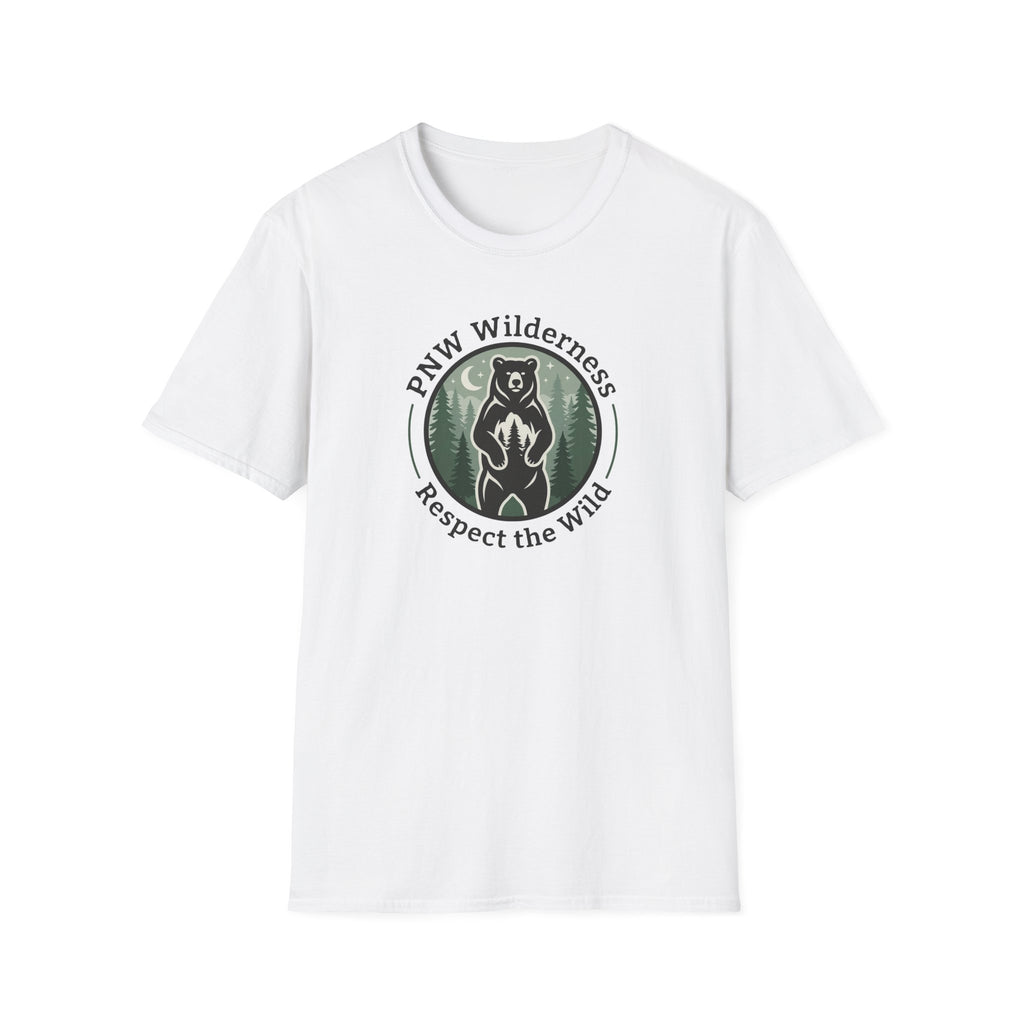 PNW Wilderness Bear Emblem T-Shirt | Respect the Wild