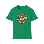 Seek The Wild emblem T-shirt | outdoor adventure badge design
