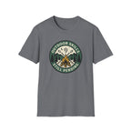 Outdoor Skills Still Pending T-Shirt | Camping Campfire Graphic Shirt