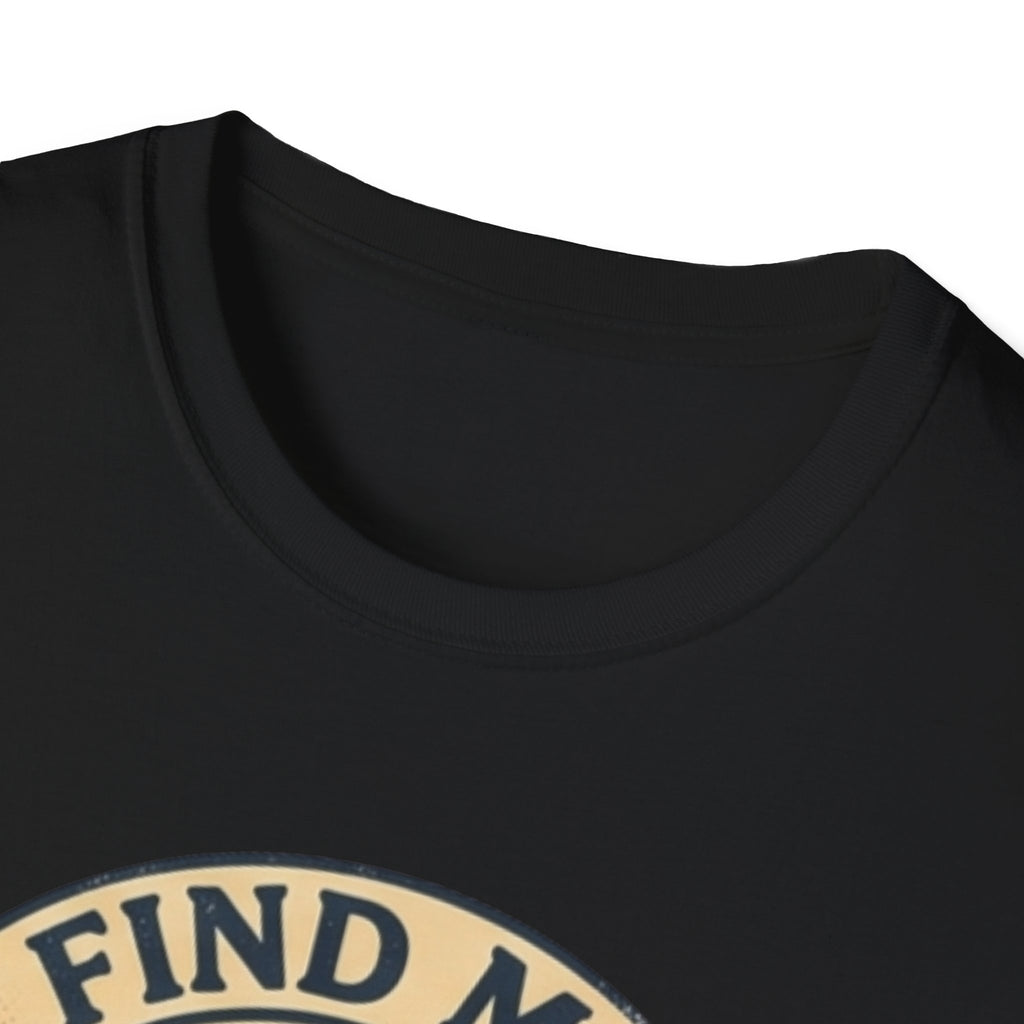 Find Me by the Fire T-Shirt | Campfire Mountains Camping Tee