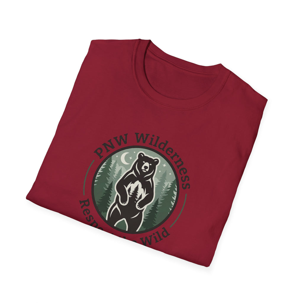 PNW Wilderness Bear Emblem T-Shirt | Respect the Wild