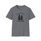 Social Distancing Since 1958 T-Shirt | Bigfoot Sasquatch Graphic