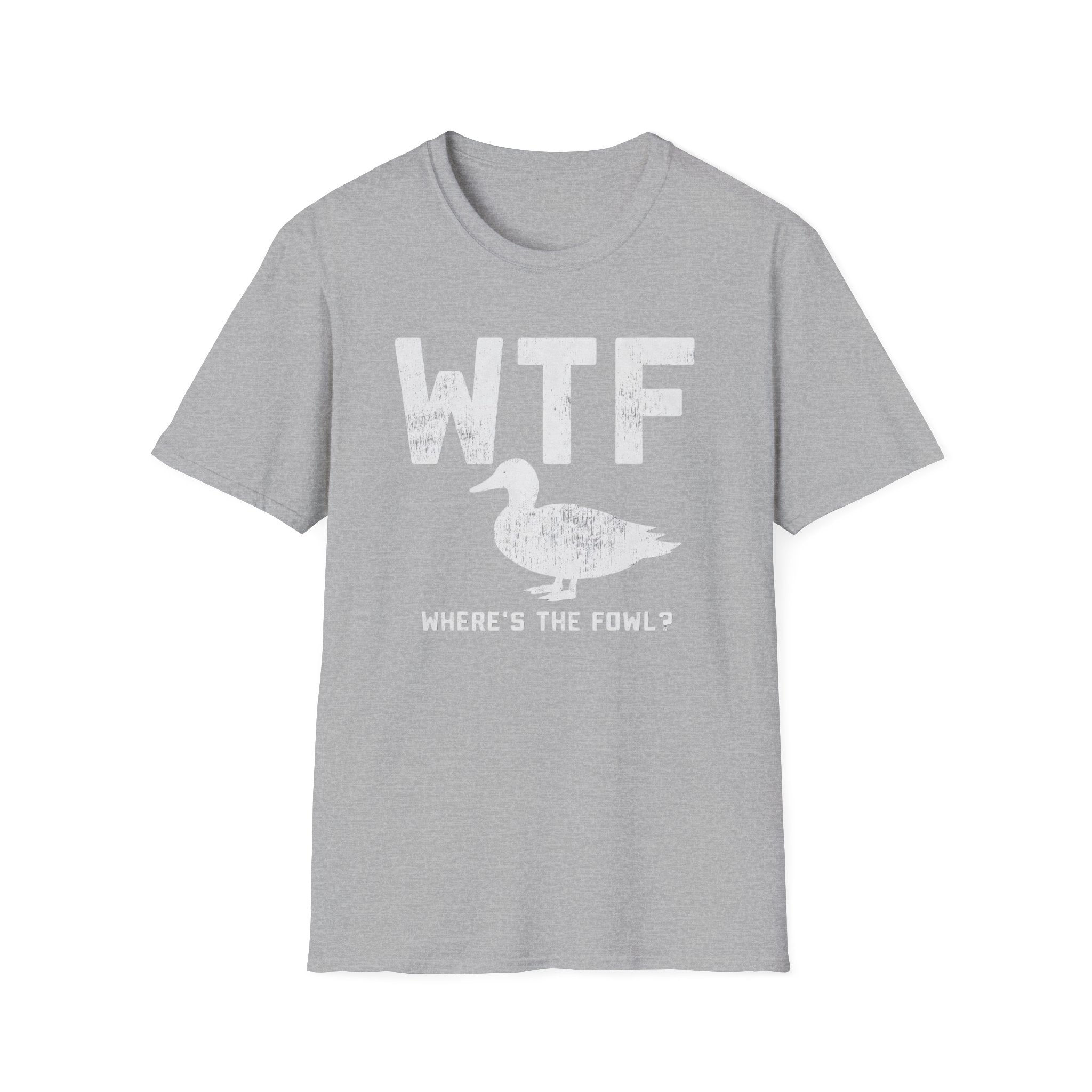 WTF Goose T-Shirt | Goose Illustration, Humorous Animal Tee