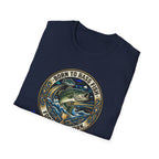 Born to Bass Fish graphic T-Shirt | Fishing Lure Illustration