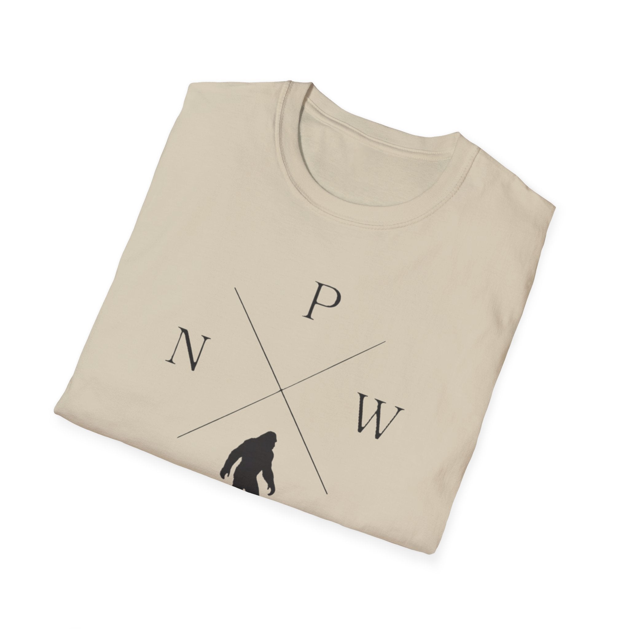PNW Sasquatch T-Shirt | Pacific Northwest Bigfoot Tee