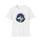 Follow The Quiet Trail Hiking T Shirt | Mountain Night Sky