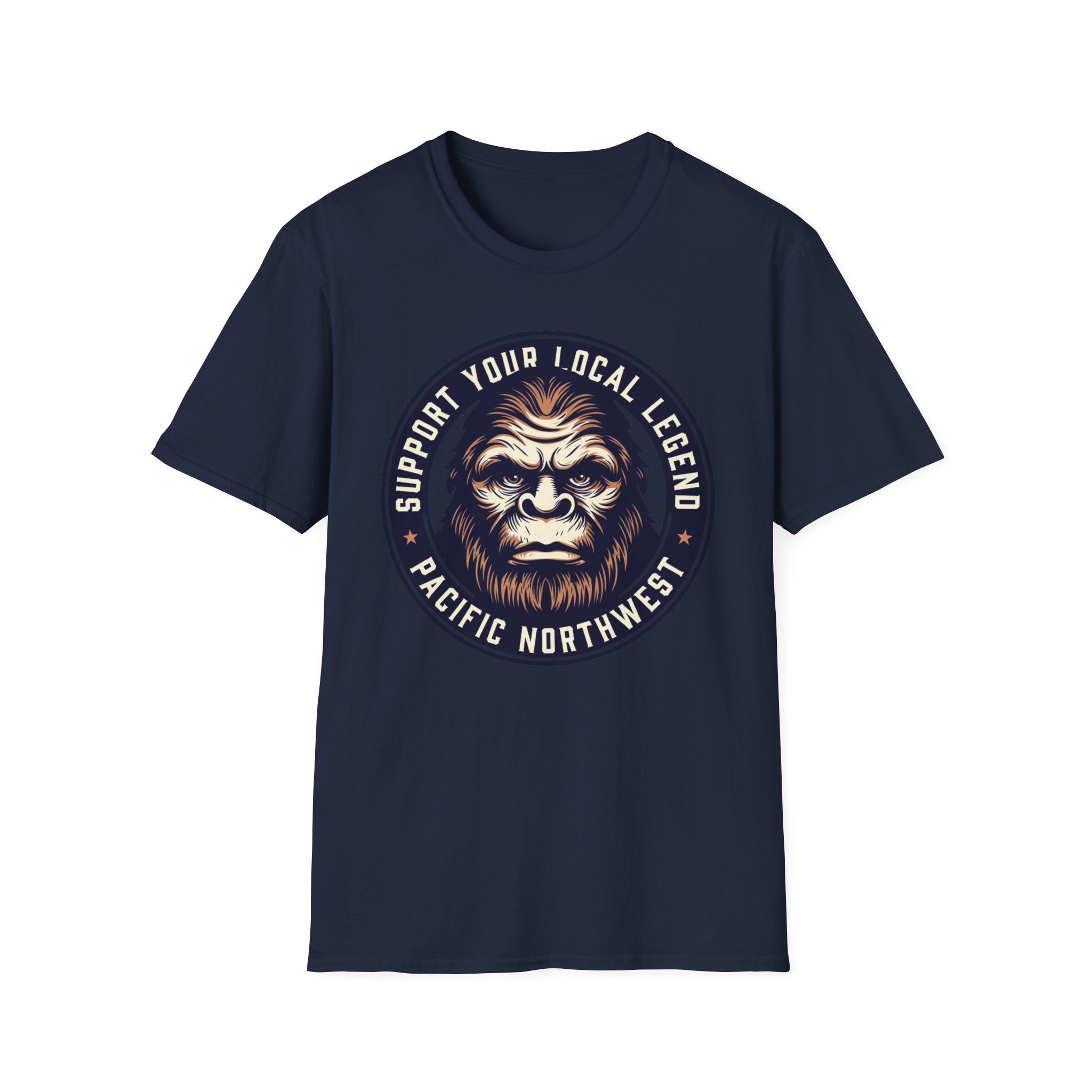 Support Your Local Legend Bigfoot T-Shirt | Pacific Northwest Sasquatch Tee