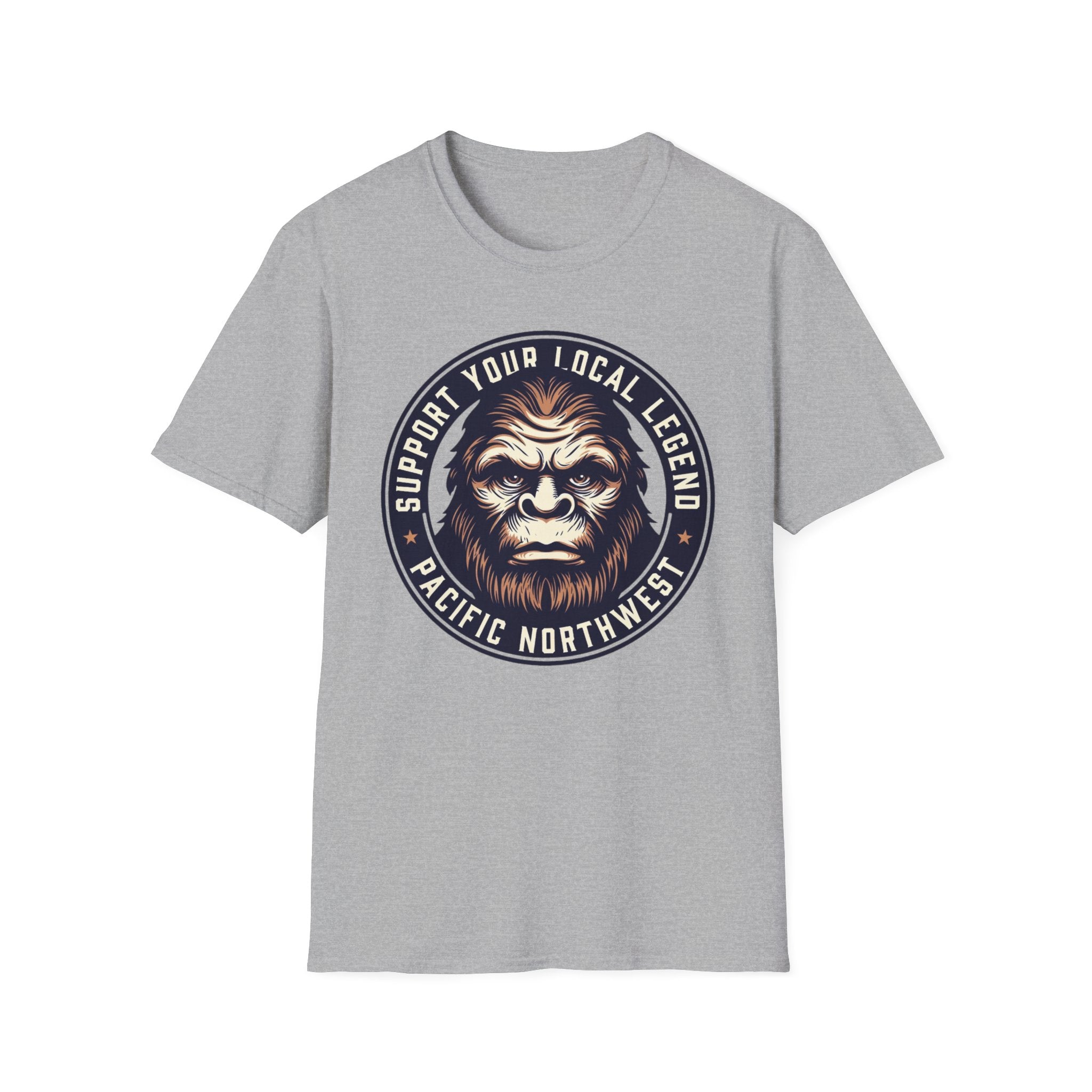 Support Your Local Legend Bigfoot T-Shirt | Pacific Northwest Sasquatch Tee