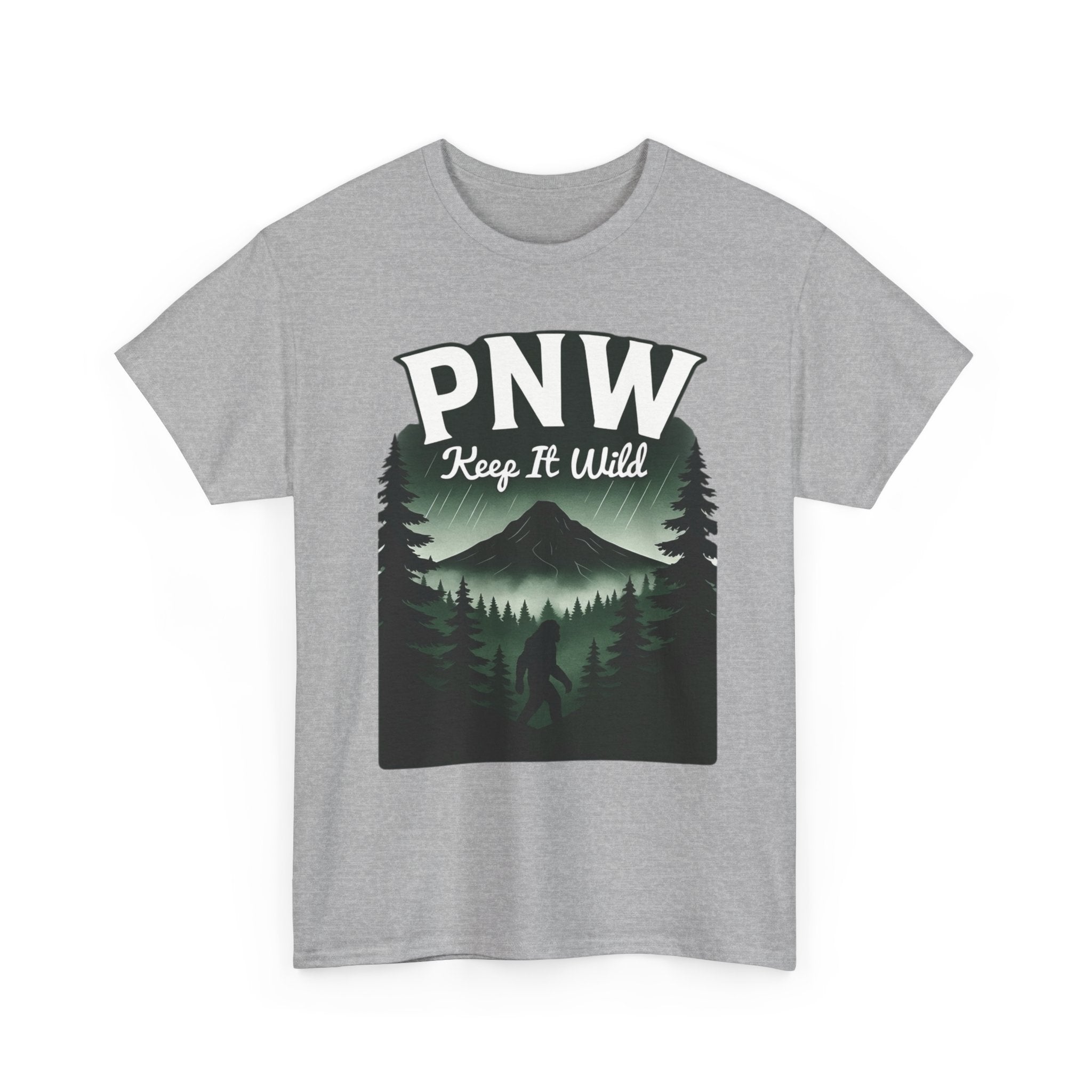 PNW Keep It Wild T-Shirt | Pacific Northwest Mountain Forest Tee