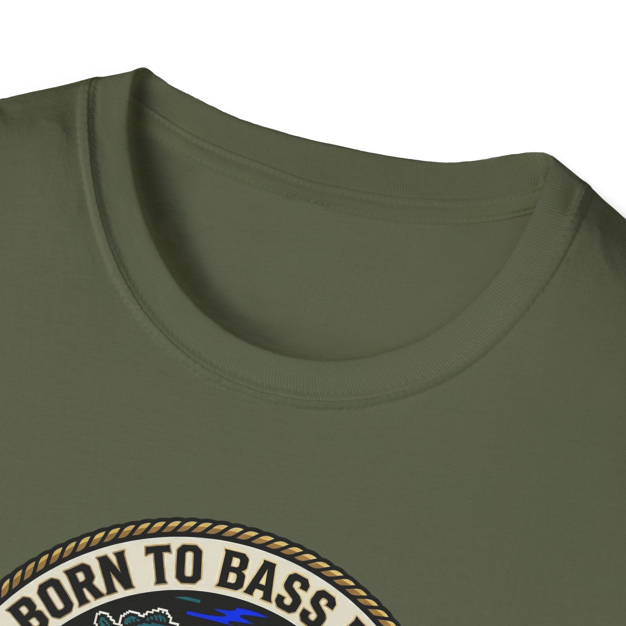 Born to Bass Fish graphic T-Shirt | Fishing Lure Illustration