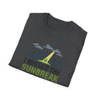 I Missed the Sunbreak Again T-Shirt | Mountain Lightning Graphic Tee