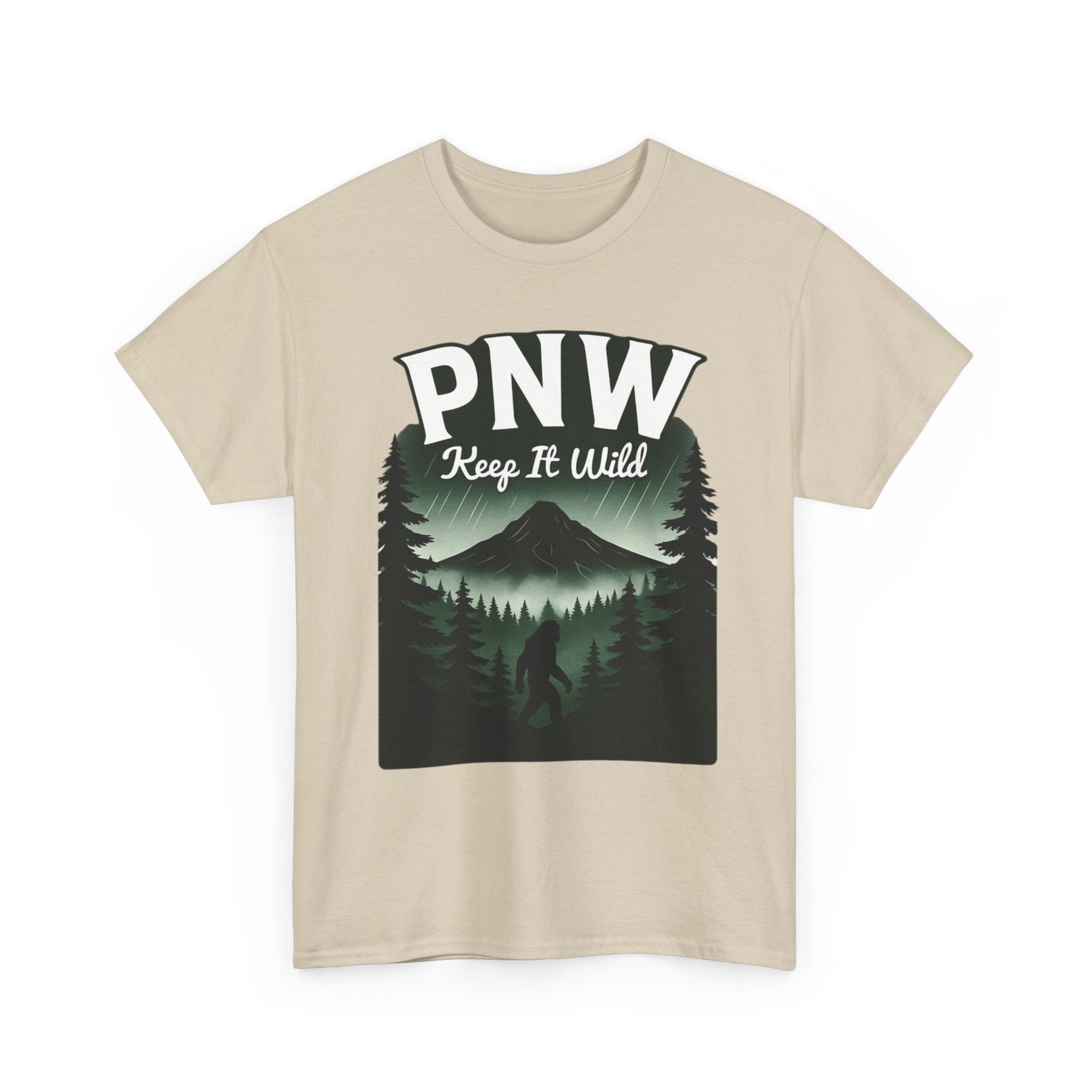 PNW Keep It Wild T-Shirt | Pacific Northwest Mountain Forest Tee