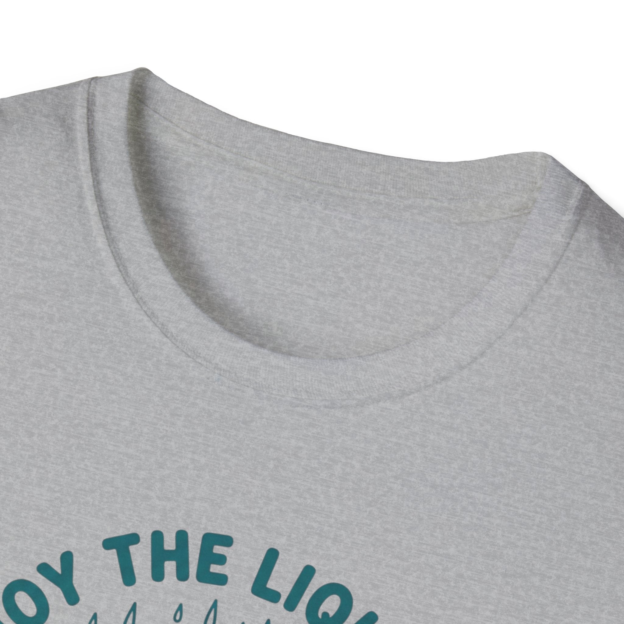 PNW Enjoy the Liquid Sunshine Bigfoot T-Shirt | Rain Umbrella Illustration