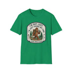 I'm Not Lost I'm Just Taking My Time Sasquatch T-Shirt | Slow Trails Club, Hiking Graphic