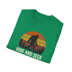 Bigfoot Silhouette Sunset T-Shirt | Retro Sasquatch Design
