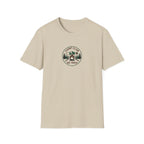 Camp Club We Tried T-Shirt | Camping Badge, Mountains & Pine Trees