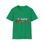 Hike nature typography T-Shirt | Outdoor hiking mountains forest design