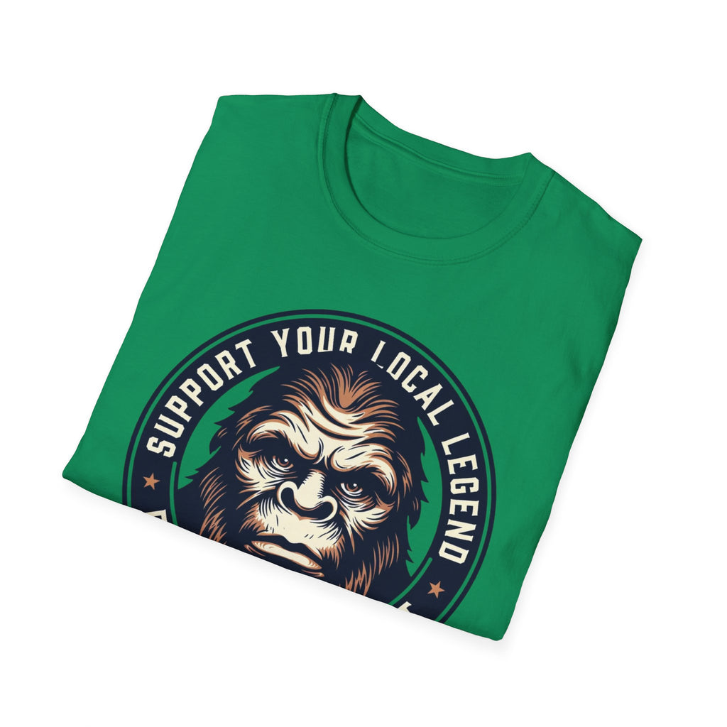 Support Your Local Legend Bigfoot T-Shirt | Pacific Northwest Sasquatch Tee