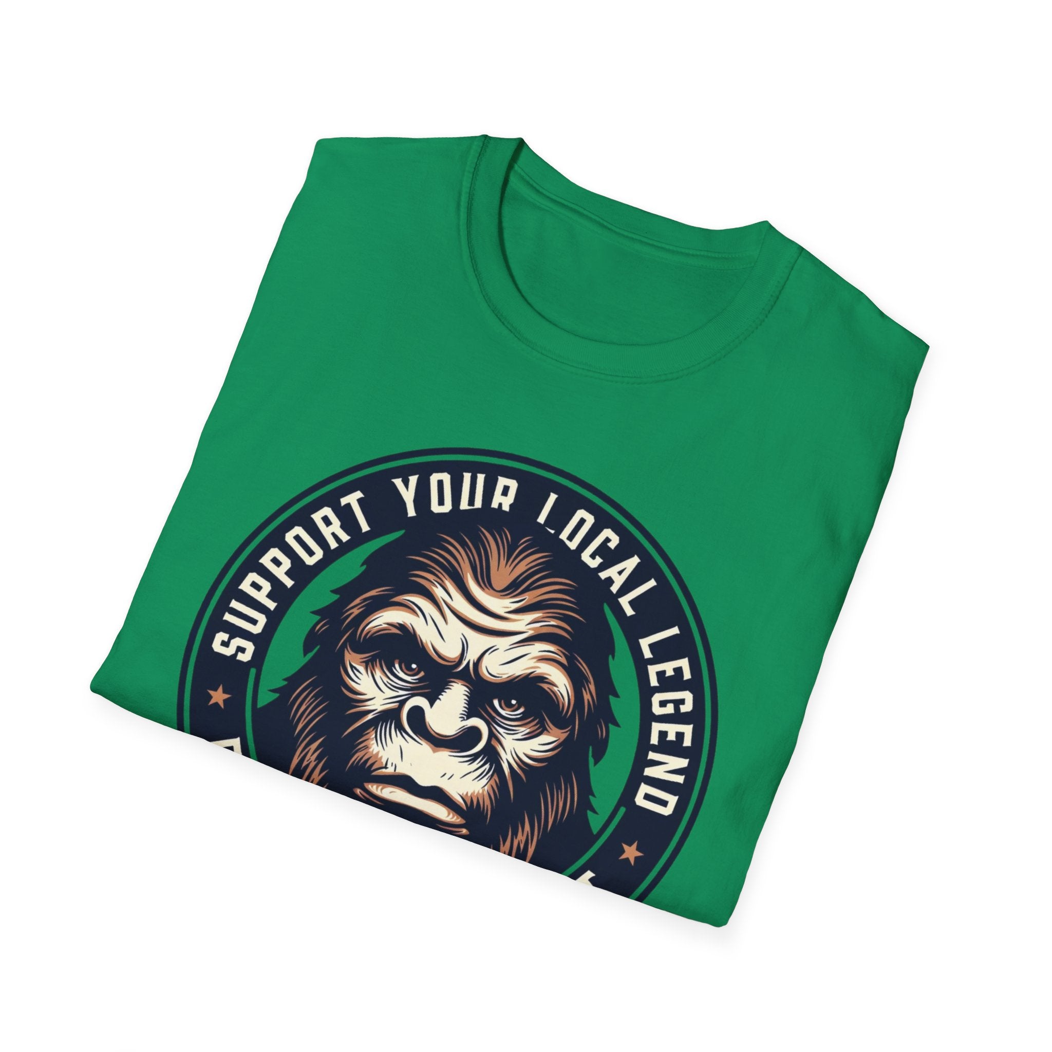 Support Your Local Legend Bigfoot T-Shirt | Pacific Northwest Sasquatch Tee