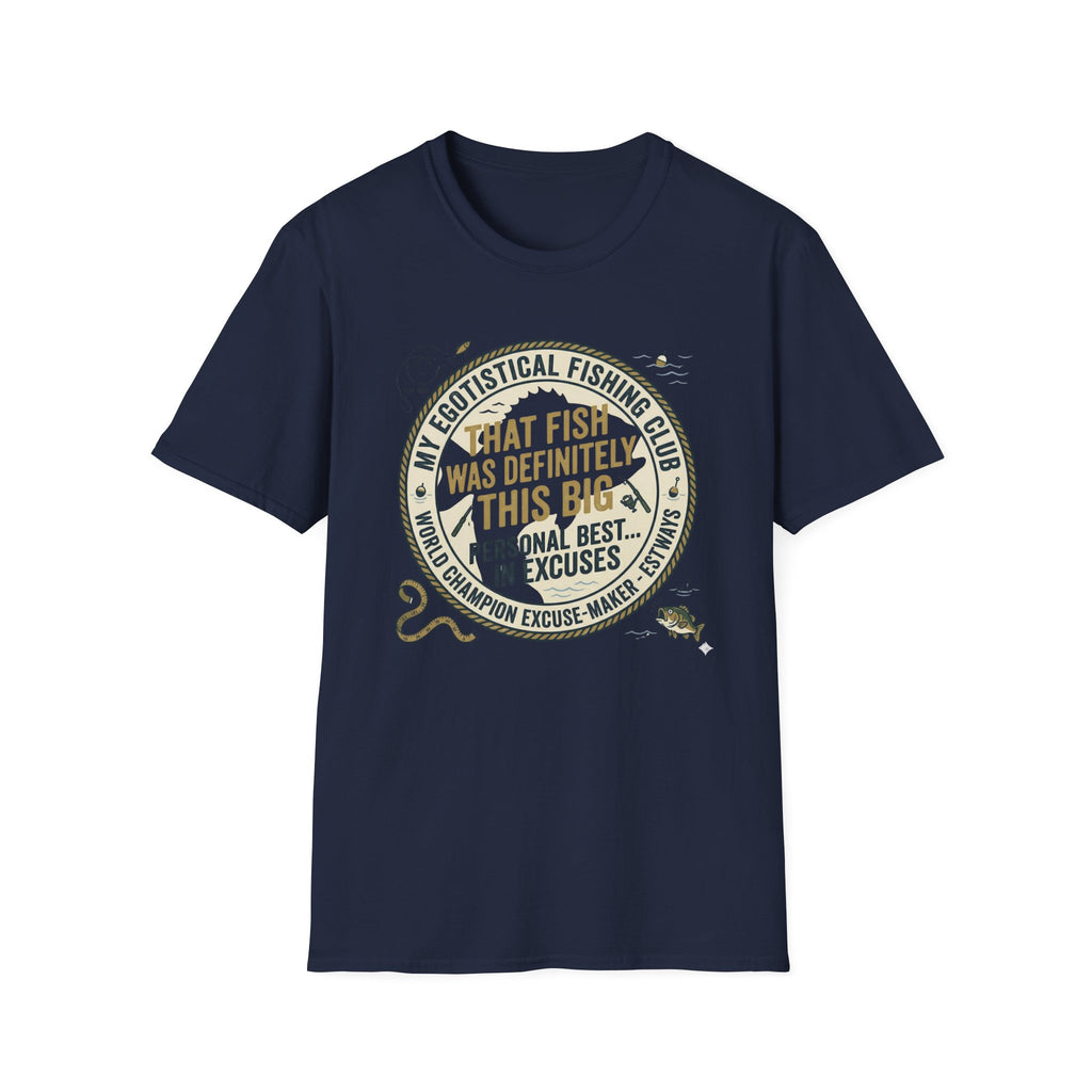 That Fish Was Definitely This Big T-Shirt | Fishing Humor Tee