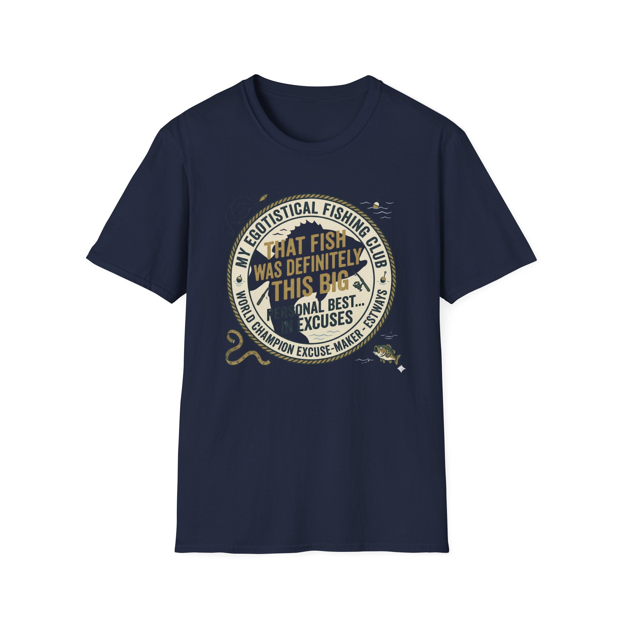 That Fish Was Definitely This Big T-Shirt | Fishing Humor Tee
