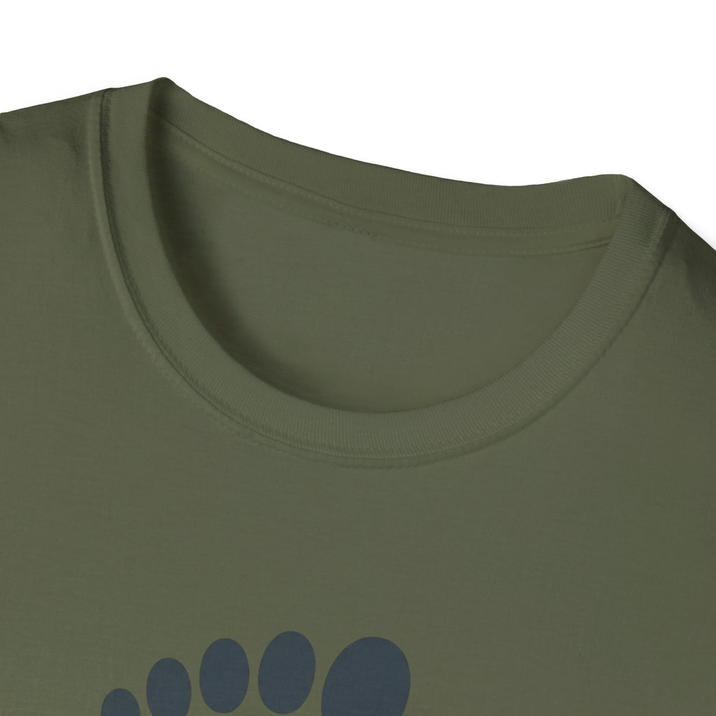 Leave No Trace footprint T-Shirt | Hiking mountain print