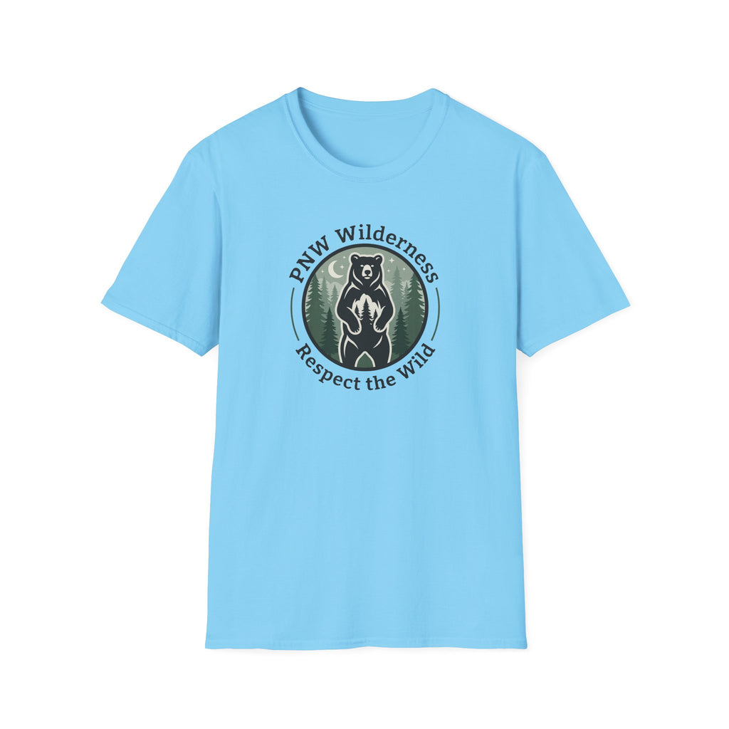 PNW Wilderness Bear Emblem T-Shirt | Respect the Wild