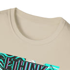 Think About Fishing 24/7 T-Shirt | Fishing Graphic Tee, Nautical Wave Design