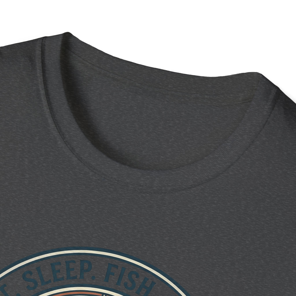 Eat Sleep Fish Repeat T-Shirt | Bass Fishing Graphic Tee