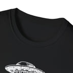 Blank White T-Shirt | Plain Crewneck Tee, Unprinted Shirt