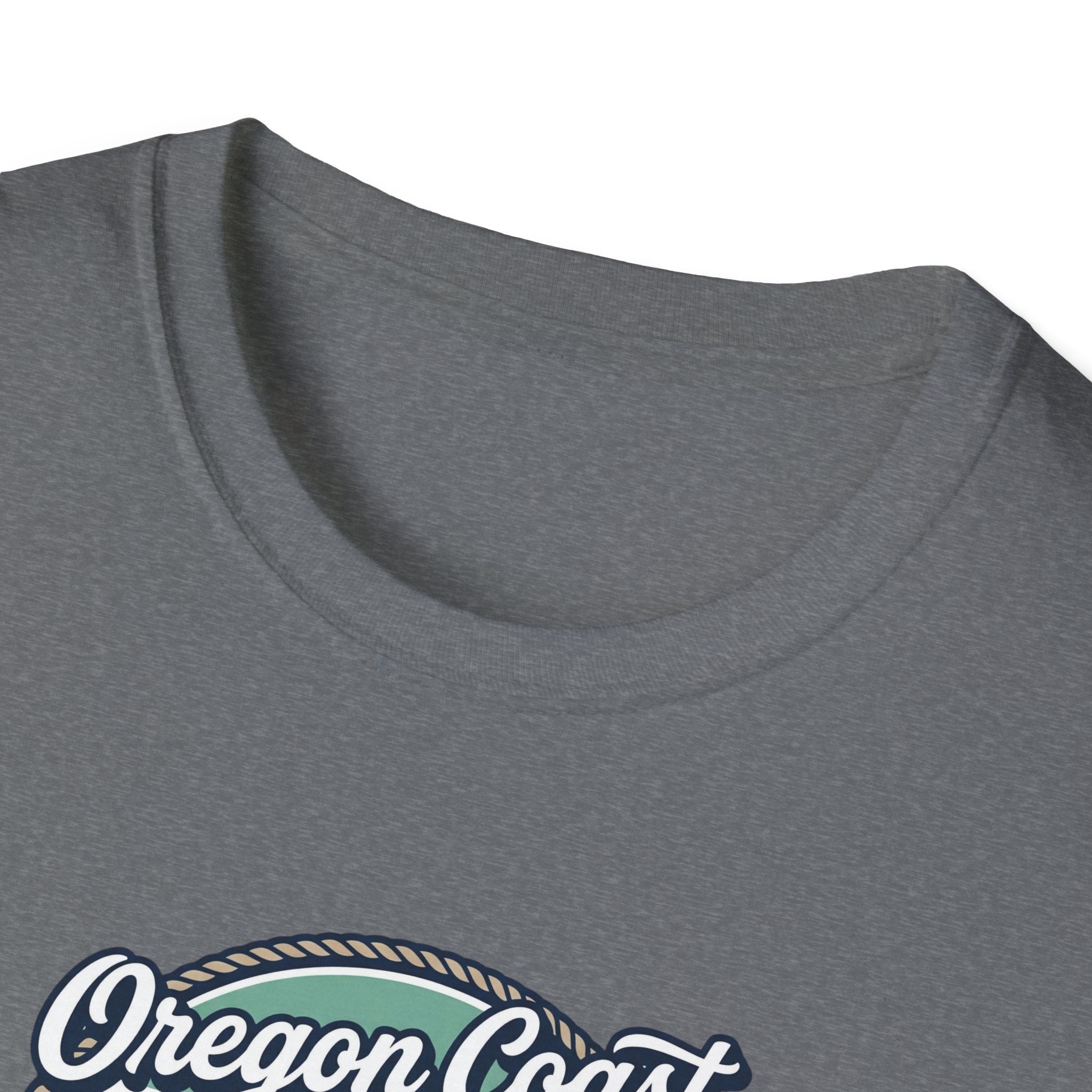 Oregon Coast Lighthouse Waves T-Shirt | Coastal Sunset Badge